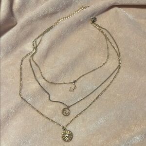 ASOS Gold Layered Necklace Set